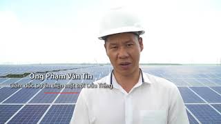 Cánh đồng điện mặt trời hơn 12 000 tỷ đồng ở hồ Dầu Tiếng